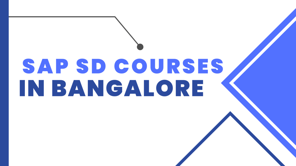 sap sd courses in bangalore